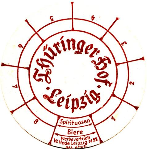 leipzig l-sn thringer hof 1a (rund215-u spirituosen biere-braun)